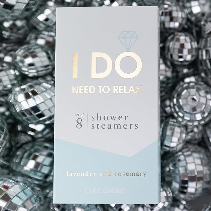 Aromatherapy Shower Steamers - I Do Need to Relax - Lavender, Set of 8 - Vegan, Cruelty-Free, Made in USA - Paraben, Sulfate & Phthalate-Free - Bridal Shower Gift for Bride and Bridesmaids