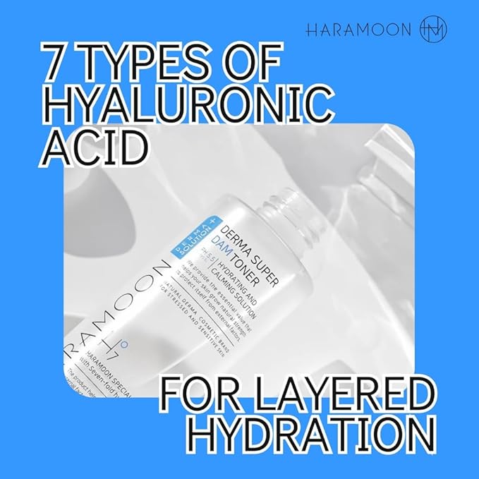 Deep Sea Water Toner | pH Balanced Korean Skincare with 7-Layer Hyaluronic Acid | Vegan Hydrating Calming Toner for Sensitive Skin 200mL