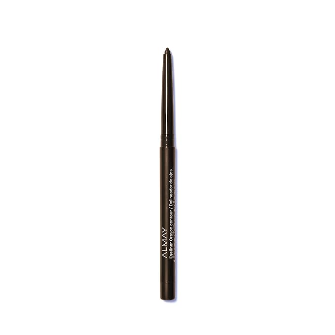 Almay All-Day Eyeliner Pencil, Hypoallergenic, Cruelty-Free, Oil-Free, Fragrance-Free, Ophthalmologist Tested, Long Wearing and Water Resistant (Packaging May Vary), Brown Topaz, 0.01 oz
