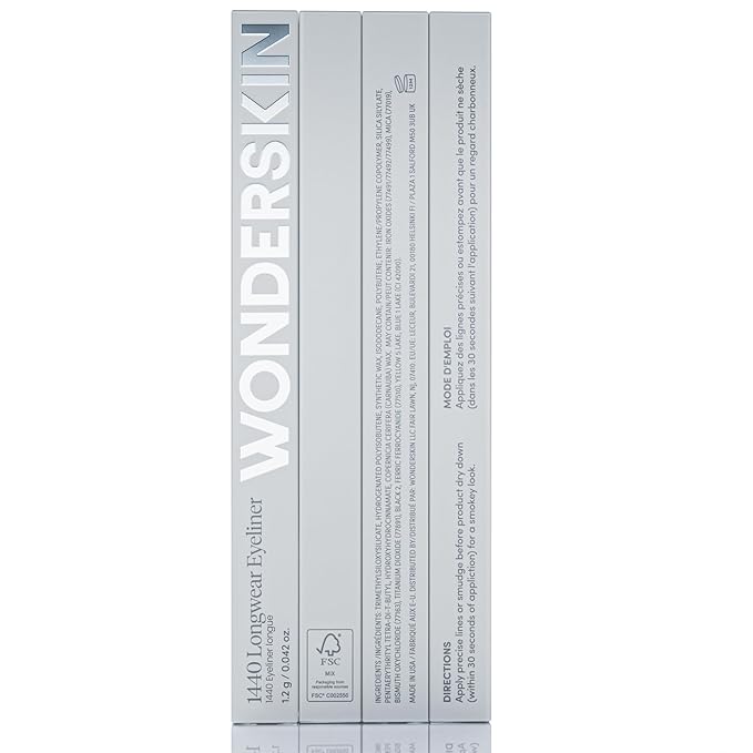 Wonderskin Eyeliner Pencil, 1440 Longwear Pink Eyeliner Pencil - Waterproof, Sharpenable & Smudge Proof (Icing)