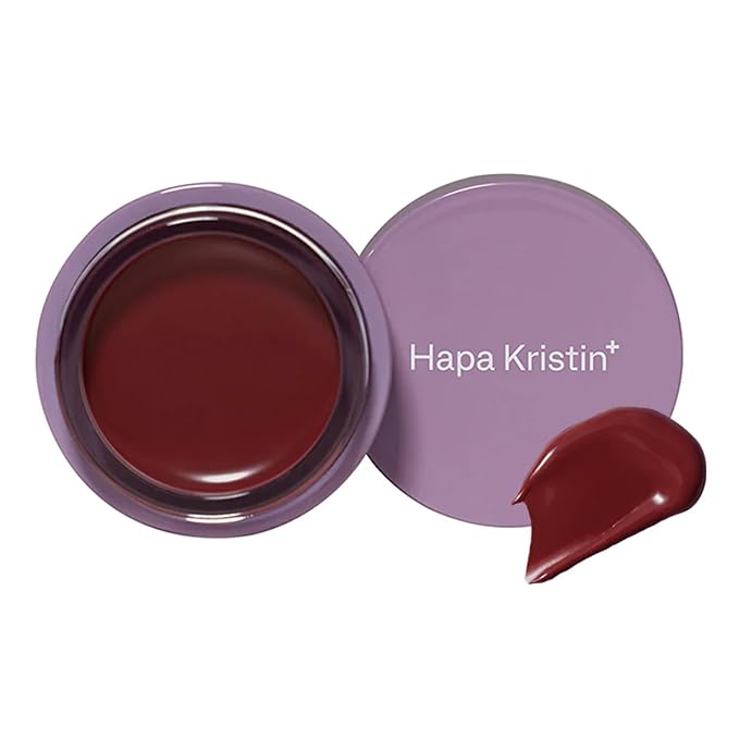 Hapa Kristin Gleam Glow Lip and Blush | a Classic, Vibrant Red that brings a Fresh, Lively Energy | perfectly pairs with Hapa Kristin Colored Contacts, 0.148 Oz (4.2g) (Very Berry 401, one)