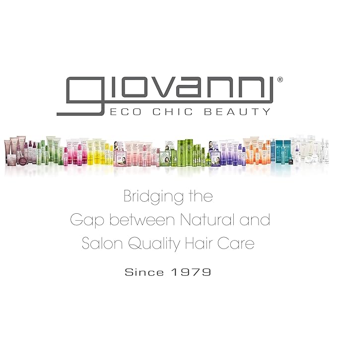 GIOVANNI More Body Hair Thickener - Volumizing Styling Gel, Hair Thickener, Plumps Hair, Seals Split Ends, Adds Shine, Paraben-Free, Color Safe, Natural Botanical Ingredients - 6.8 oz (3 Pack)
