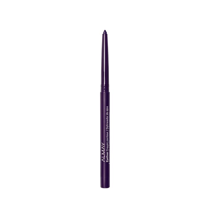 Almay All-Day Eyeliner Pencil, Hypoallergenic, Cruelty-Free, Oil-Free, Fragrance-Free, Ophthalmologist Tested, Long Wearing and Water Resistant (Packaging May Vary), Black Amethyst, 0.01 oz