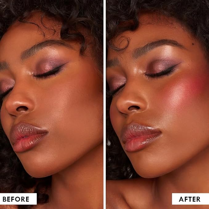 PHOFAY Dual-Texture Contour Palette – Cream & Powder Finish for Natural Radiance, Slim Travel-Friendly Compact, Vegan & Cruelty-Free Formula (03#)