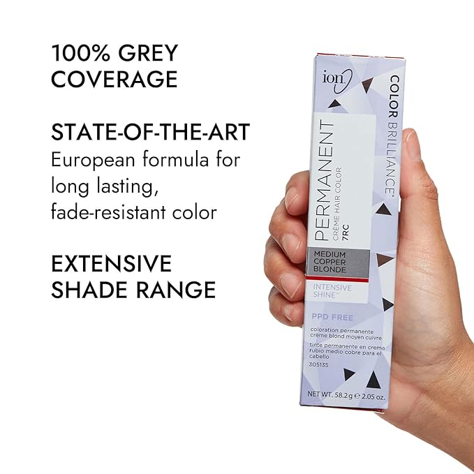Ion Permanent Creme Hair Color - Copper Blonde