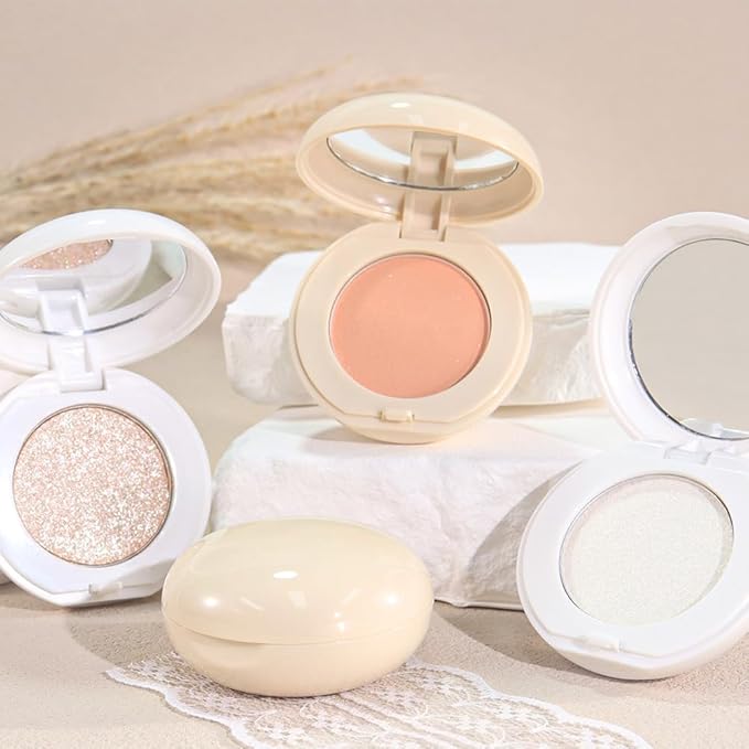 Single Cream Eyeshadow,Rose Pink Matte Eye shadow Pallette,Waterproof&Long Lasting Mini Eyeshadow,Soft Matte Eye Makeup,Vegan & Cruelty-Free Eye shadow for Brown Blue Green Eyes #09