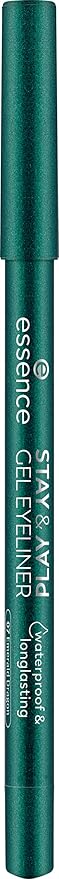 essence | Stay & Play Gel Eyeliner | Super Soft Gel-like Texture | Waterproof & Longlasting | Vegan & Cruelty Free (07 Emerald Dragon)