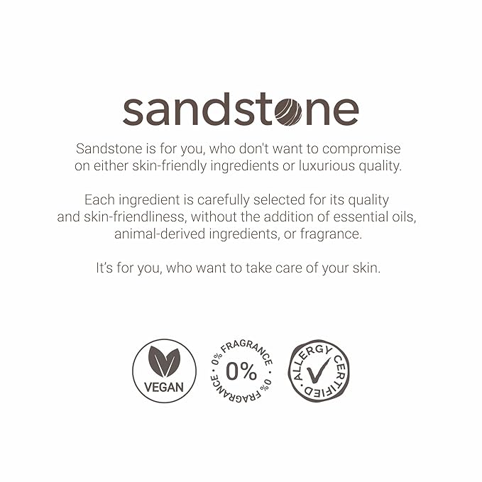 Sandstone Scandinavia Hypoallergenic Waterproof Metallic Eyeliner Pencil – Brown – Fragrance-Free, Vegan – Smudge-Proof Eye Liner for Sensitive Eyes