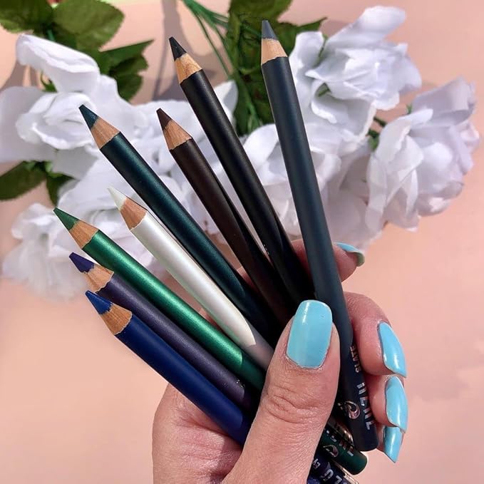 Zuzu Luxe Eye Defining Pencil (Obsidian- Black), Water-resistant Eye Liner