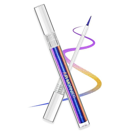 Multichrome Liquid Eyeshadow,Chameleon Eyeliner Colorful Eye Makeup,Metallic Holographic Waterproof Eye Liner Pen,Long Lasting Smooth High Pigment Eyeshadow Highlighter To Use (606) (#601)