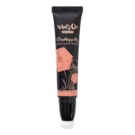 Whats Up Beauty - Rosehippity Matte Liquid Blush - Shade Osiana Clean Cruelty Free Vegan Skin-Loving Ingredients Cheek Makeup