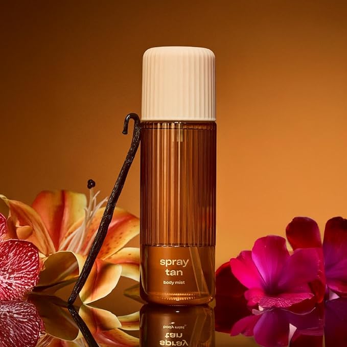 Snif Spray Tan Body Mist 8oz, Tropical Solar Fragrance Mist for Body & Hair, Monoi, Tanning Oil Accord & Tahitian Vanilla, Clean, Vegan