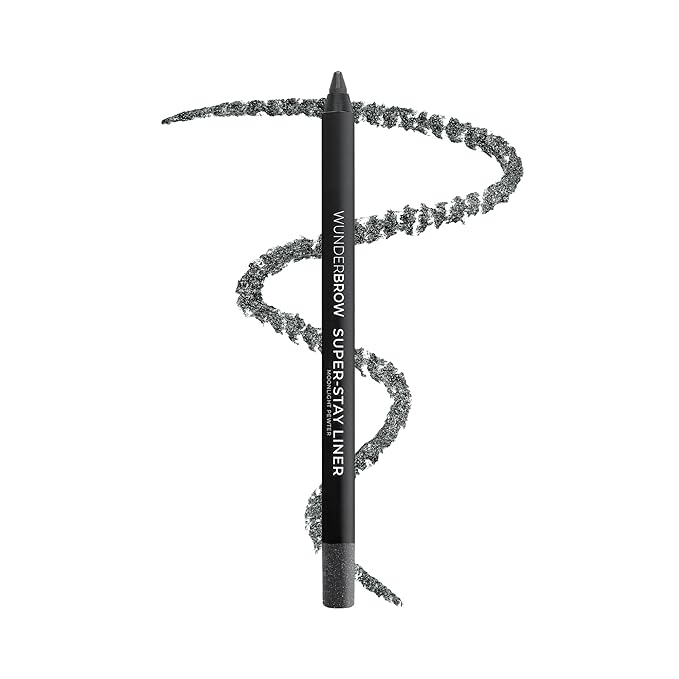 Wunderbrow Super Stay Eyeliner Pencil, Waterproof and Smudge-Proof, Shade: Moonlight Pewter