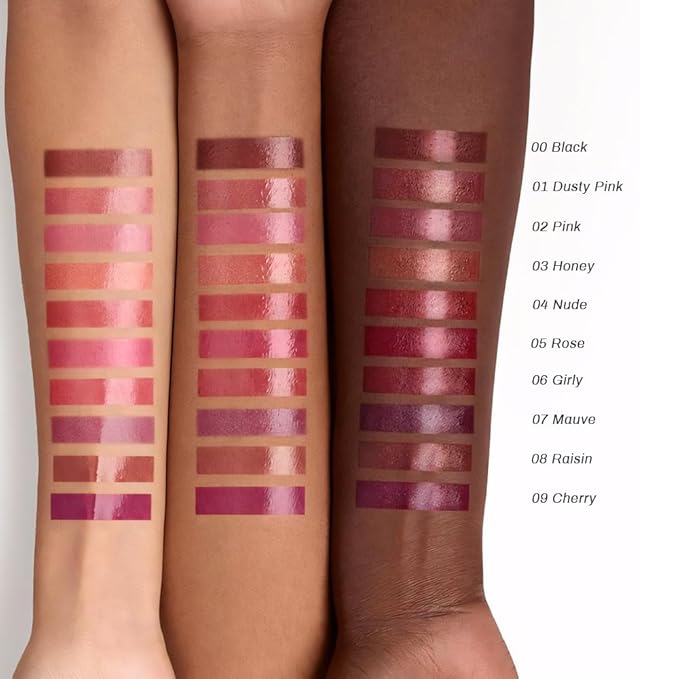 Mauve Honey Lipstick Tinted Lip Balm - Shine Moisturizing Lipstick for Women, Natural Nourishing Hydrating Lip Gloss Stain for Dry Lips, Tint Sheer Lightweight Makeup, Vegan - 1Pc #07 Mauve