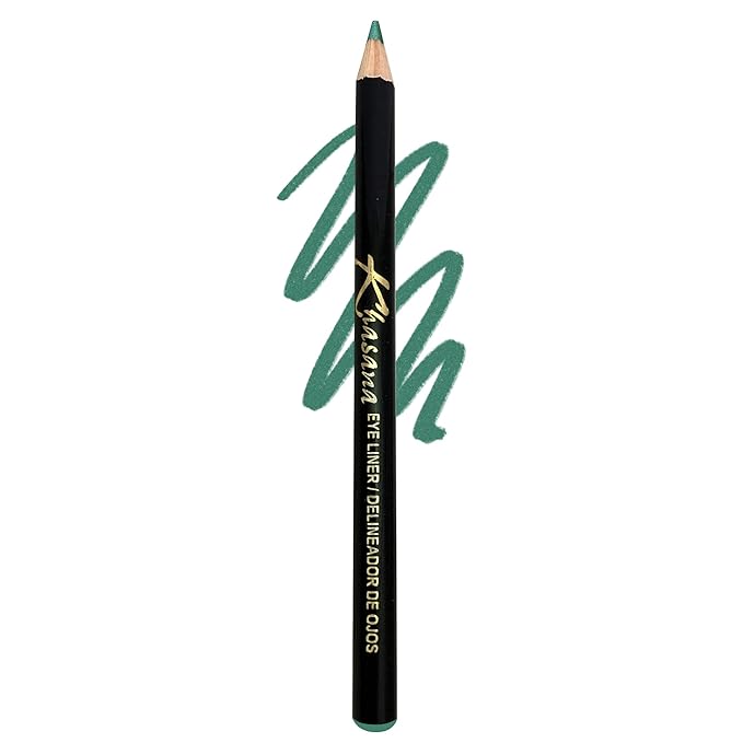 Eyeliner Pencil, Glide On, Waterproof, Ultra Smooth & Creamy Application, Long-Lasting, Matte Finish Versatility, Smudge-Proof, Ophthalmologist Tested, Cruelty Free & Vegan, #17 Green Wood