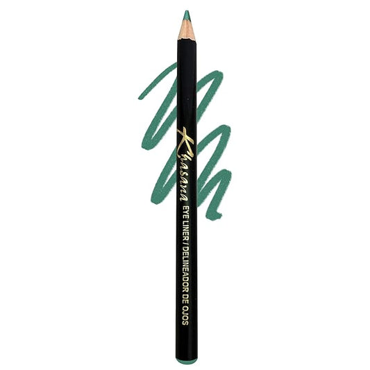 Eyeliner Pencil, Glide On, Waterproof, Ultra Smooth & Creamy Application, Long-Lasting, Matte Finish Versatility, Smudge-Proof, Ophthalmologist Tested, Cruelty Free & Vegan, #17 Green Wood