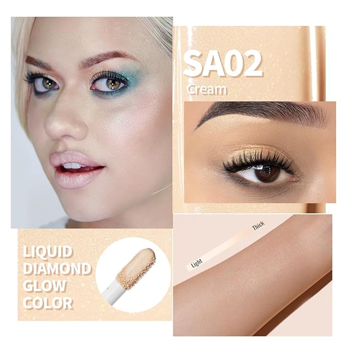 Oulac Matte Eyeshadow Nude Liquid Eyeshadow Eye Shadow Base| Long-Lasting, Full Coverage, Blendable & Smudge-Proof Formula| Vegan & Cruelty-Free Eye Makeup for Natural & Everyday Looks SA02