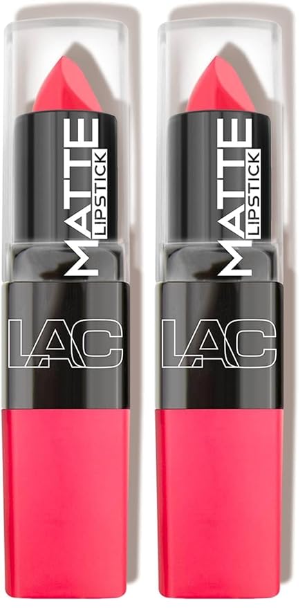 L.A. COLORS Matte Lipstick, Femme, 1 Ounce (Pack of 2)