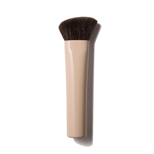 No Makeup Makeup Blush Brush, Angled Design with Soft, Dense Bristles for Effortless Application and a Flawless Finish, Pairs Perfectly with Blush & Lip Color, Synthetic Materials, Cruelty Free