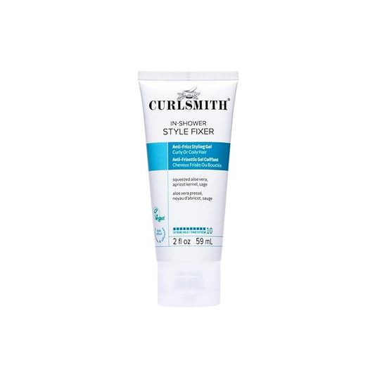 CURLSMITH In-Shower Style Fixer - Strong Hold Gel for Curls, Humidity-Proof Curl Styler, For All Curl Types, Vegan & Cruelty Free (2 oz)