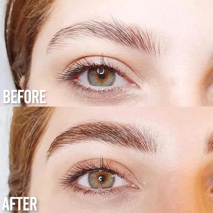 Luxe Cosmetics Eyebrow Serum for Hair Growth – Best Eyebrow Growth Serum for Fuller, Thicker, Longer Brows – Natural Brow Growth Treatment – Vegan Eyebrow Enhancing Formula for Women & Men