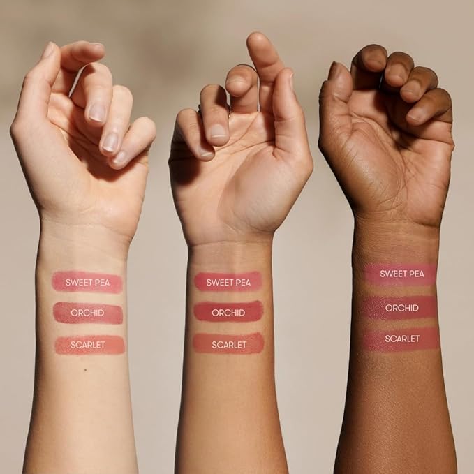 Minori Cream Blush, Sweet Pea, Creamy Multi-Use Blush for Cheeks, Lips & Eyes, Vegan & Cruelty-Free, Smooth Lightweight Texture, 4.9g