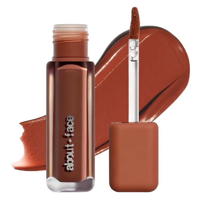 about-face Blur Matte Lip Plump – Soft-Matte Liquid Lipstick with Plumping Effect – Hydrating, Vegan, Cruelty-Free, Clean Beauty – 0.2 oz (Side-Eye - Nude Pink)
