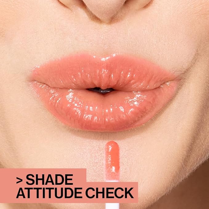 wet n wild MegaSlicks Lip Gloss, Ultra-Glossy, Vitamin-E Enriched, Ultra-Gloss High Shine Moisturizing, Cruelty-Free & Vegan - That's My Jam