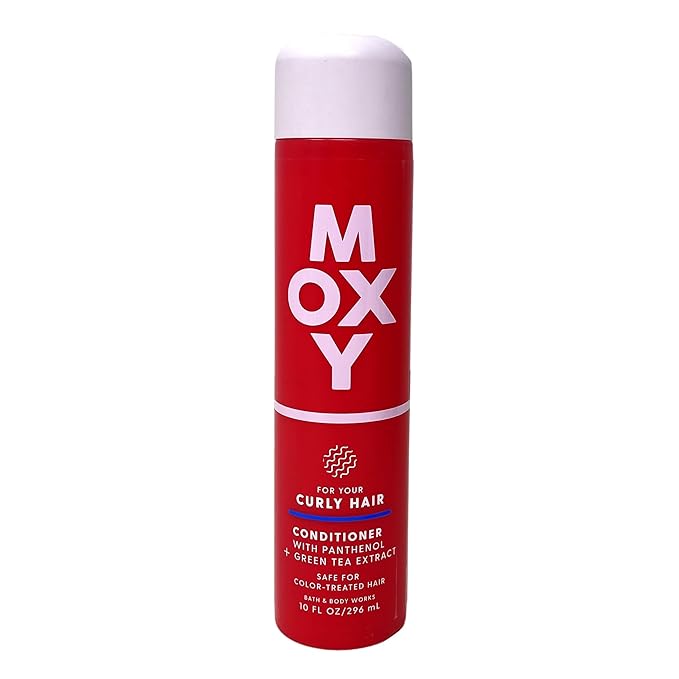 Bath & Body Works Moxy 2 Pack Conditioner for Curly Hair with a Himalayan Salts Springs Sample Soap