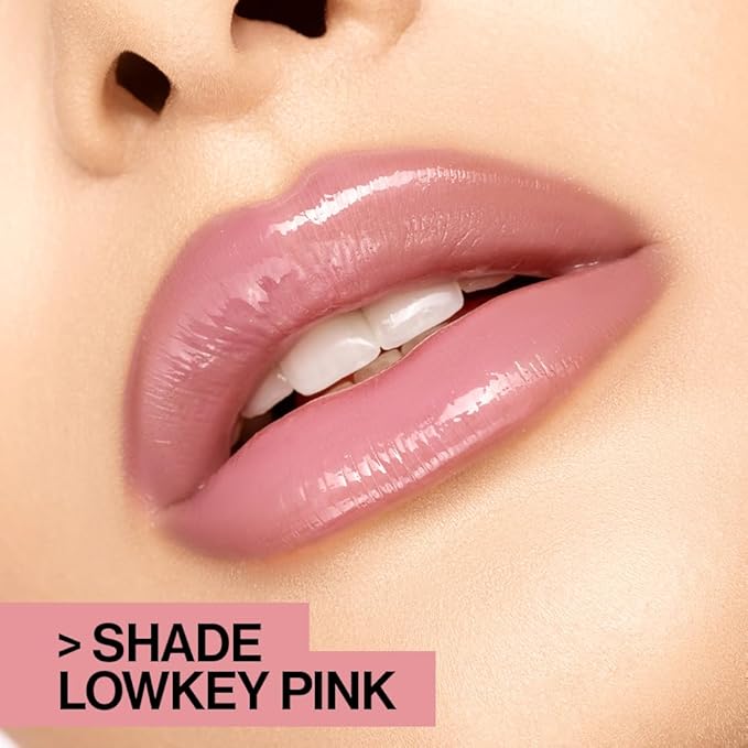 wet n wild MegaSlicks Lip Gloss, Ultra-Glossy, Vitamin-E Enriched, Ultra-Gloss High Shine Moisturizing, Cruelty-Free & Vegan - Attitude Check