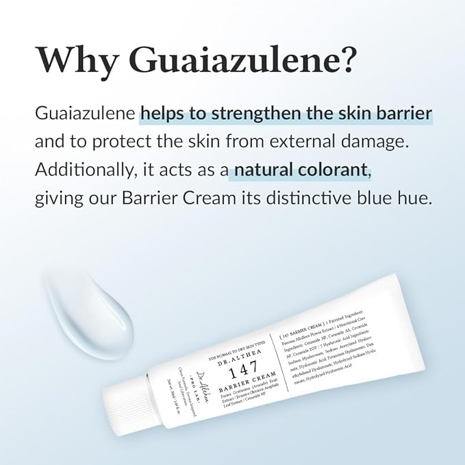 Dr.Althea 147 Barrier Cream | Daily Skin Barrier Care | Deep Hydrating with Hyaluronic Acid & Ceramides | Korean Vegan Skincare for All Skin Types | 1.7 Fl Oz