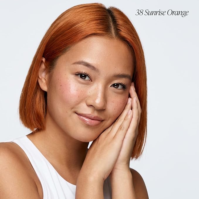 Adore Semi Permanent Hair Color (038 Sunrise Orange) | Vegan & Cruelty-Free Orange Hair Dye | No Ammonia, No Peroxide, No Alcohol | 4 Fl Oz