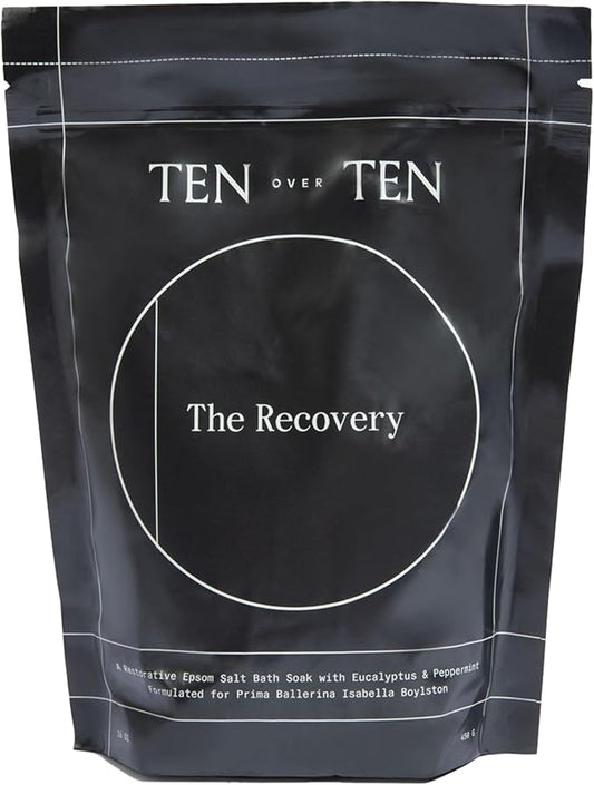 tenoverten - The Recovery Mineral Bath Soak | Clean, Natural, Non-Toxic Nail Care (16 oz | 450 g)