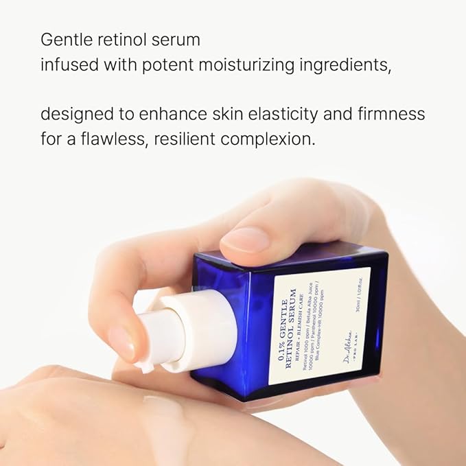 Dr.Althea 0.1% Gentle Retinol Serum | Helps Reduce Wrinkles, Fine Lines, and Signs of Aging | Gentle Skincare for Day & Night | Korean Vegan Skin Care for All Skin Types