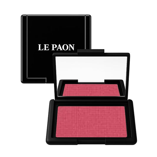 Blush Rush (Cherry Bomb) - Powder Blush for Cheeks & Face with High Pigments for Shiny, Healthy Natural Finish – Buildable, Sweat Proof & Vegan