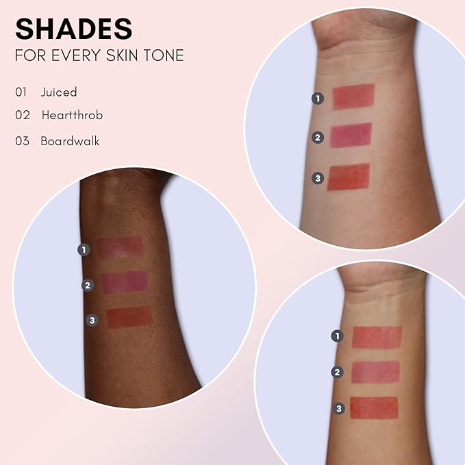 Clover Pressed Silk Blushing Balm | Natural Looking Blush, Glowing Skin, Easy to Blend | Cruelty-Free & Vegan Cream Blush For Cheeks (Broadwalk)