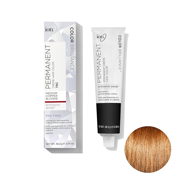 Ion Permanent Creme Hair Color - Copper Blonde