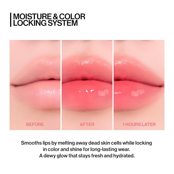 [Unleashia] Sunset Dazzle Gloss Balm #LIp Balm #Gloss Balm #Lip Care #Lip Cosmetic (No.1 Malibu)