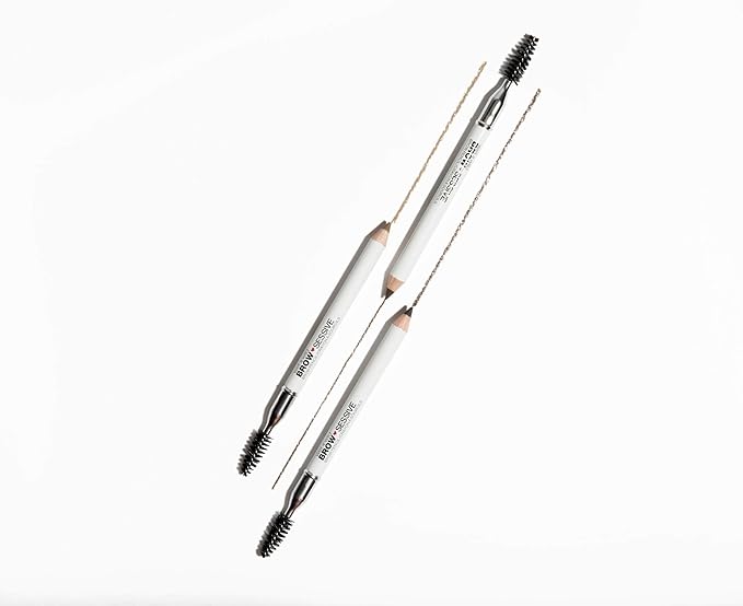 wet n wild Brow Pencil, Medium Brown | Ultra-Precise | Dual-Ended Spoolie | Buildable Formula | Cruelty-Free & Vegan