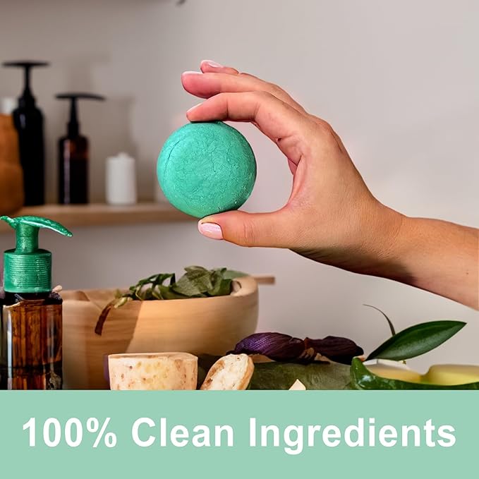 Morava Clarifying Clay Shampoo Bar – Removes Product Buildup & Excess Oil, Sulfate-Free Deep Cleanse for Fine & Thin Hair, Vegan – 2.82 oz