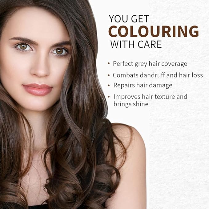 Indus Valley Medium Brown Henna Hair Color-100% Pure & Natural