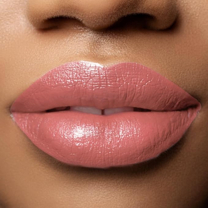 Honeybee Gardens Truly Natural Long Lasting Lipstick, San Francisco, Pink and Peach With Rose, Naturally Hydrating & Nourishing, Vegan, Gluten-Free & Cruelty-Free, 0.11 oz / 3 g