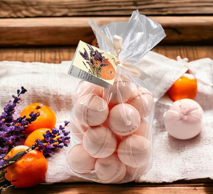 Bath Bombs Set of 14 Bombs 1 oz/ea, USA Handmade Bath Fizzies, Shea & Coco Butter | Working Great for Dry Skin | Birthday Gift Idea | Natural Ingredients Vegan & Cruelty Free - Autumn Magic