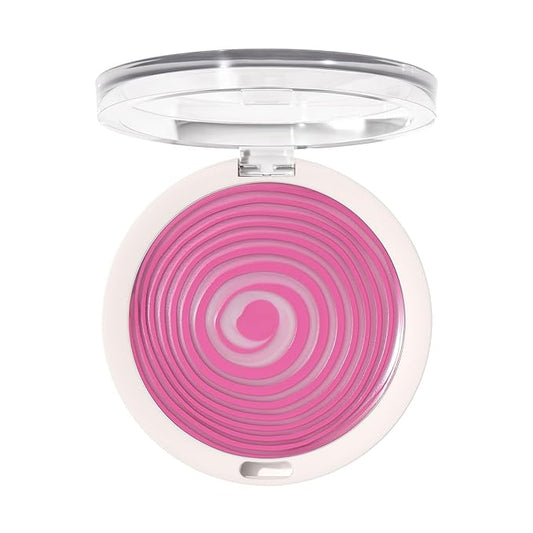 Morphe Huephoric Rush 3-in-1 Silk Cream Blush - Cream-to-Matte Buildable Blush for Cheeks - Primes, Hydrates & Blurs Skin for a Supple-Matte Finish - Energized (0.28 Ounce)