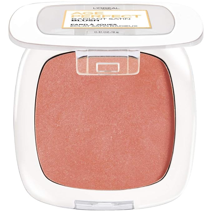 L’Oréal Paris Age Perfect Radiant Satin Blush with Camellia Oil, Peony