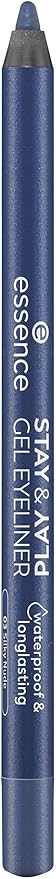 essence | Stay & Play Gel Eyeliner | Super Soft Gel-like Texture | Waterproof & Longlasting | Vegan & Cruelty Free (10 | Mystic Blue)