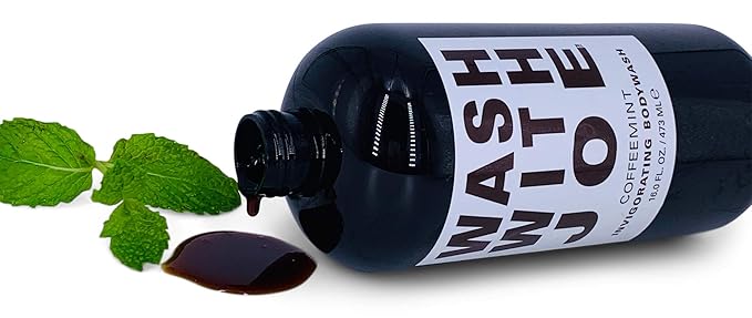 CoffeeMint - Coffee and Peppermint Body Wash for Women & Men - Vegan Body Wash, Paraben Free Body wash, Cruelty Free body Wash, (16 oz) - by Wash with Joe