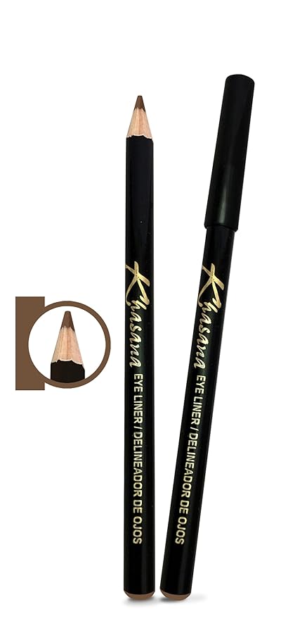 Eyeliner Pencil, Glide On, Waterproof, Ultra Smooth & Creamy Application, Long-Lasting, Matte Finish Versatility, Smudge-Proof, Ophthalmologist Tested, Cruelty Free & Vegan, #14 Light Brown