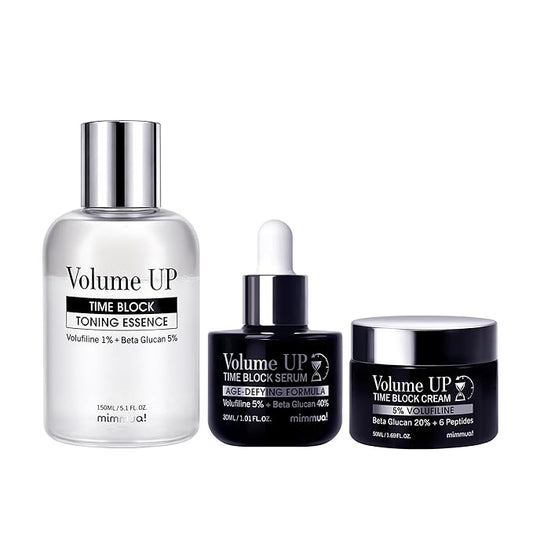Volume Up Time Block SET | Serum+Cream+Toning Essence