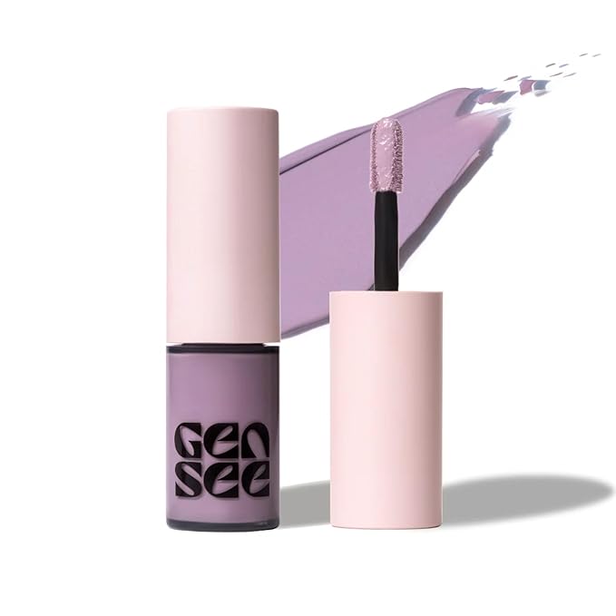 Gen See Mixed Media Matte Liquid Eyeshadow, Orchid – Weightless Long Lasting Matte Eye Color, High Pigment Multi-Use Makeup for Eyes Cheeks Lips, Vegan Cruelty-Free, Made in Italy